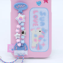 Load image into Gallery viewer, SECOND UNIQUE NAME Unicon Beads Phone Case Pink
