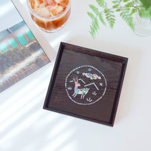 Load image into Gallery viewer, [ARTSOOMBI] Korean Heritage &quot;Najeonchilgi&quot; Tray Inlaid with Mother-Of-Pearl Craft Kit
