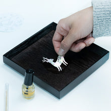 Load image into Gallery viewer, [ARTSOOMBI] Korean Heritage &quot;Najeonchilgi&quot; Tray Inlaid with Mother-Of-Pearl Craft Kit
