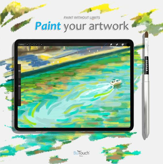 [SILSTAR] MATRIX ESD Butouch Basic Painting Brush Stylus