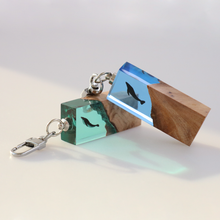 Load image into Gallery viewer, [WOODMENT] A Piece of Whale Keychain
