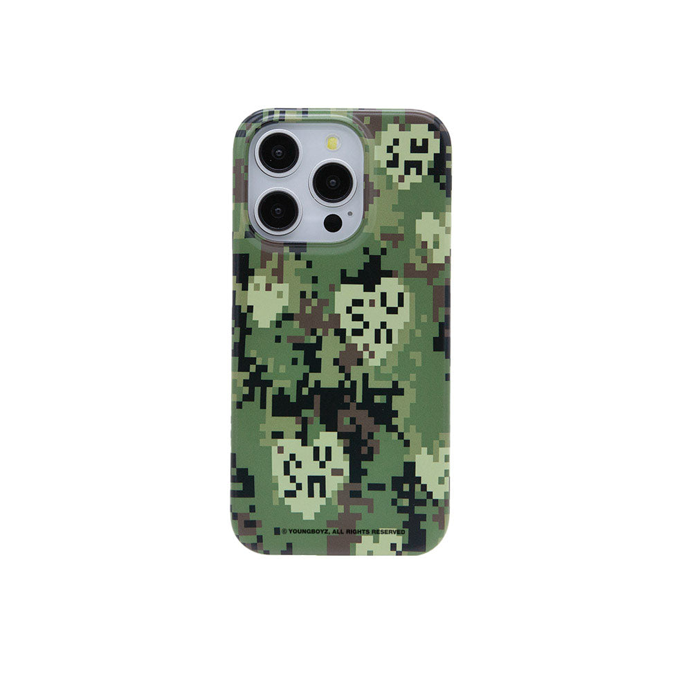 SECOND UNIQUE NAME Graphic Camo Phone Case Khaki