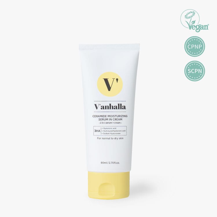 [SINSUNG ITN] V’anhalla  Ceramide Moisturizing Serum In Cream (80ml)