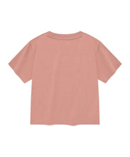 Load image into Gallery viewer, FALLETT Night Nero Crop Short Sleeve Pink
