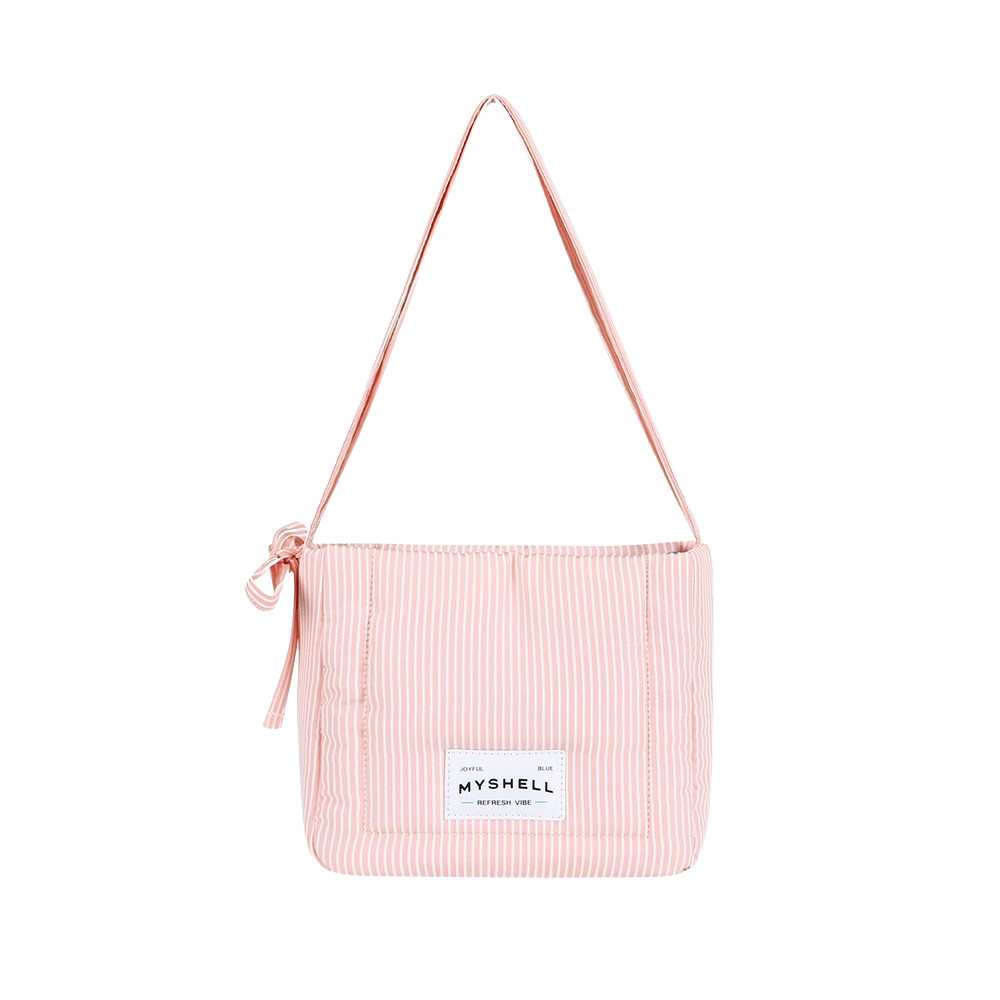 MYSHELL Witty Stripe Shoulder Bag (2 Colors)