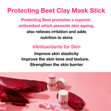Load image into Gallery viewer, TEEHEEHEE Protecting Beet Clay Mask Stick
