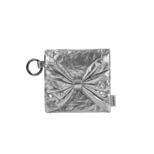 Load image into Gallery viewer, KWANI My Dear Bow Bow Mini Pouch Silver
