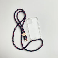 Load image into Gallery viewer, ARNO iPhone Case with Rope Strap Royal Navy
