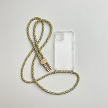 Load image into Gallery viewer, ARNO iPhone Case with Rope Strap Modern Neon
