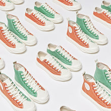 Load image into Gallery viewer, AGE SNEAKERS High Top Canvas Carrot
