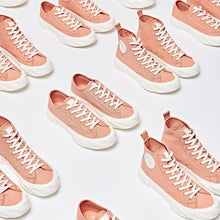Load image into Gallery viewer, AGE SNEAKERS High Top Canvas Coral
