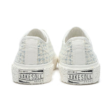 Load image into Gallery viewer, BAKE-SOLE Tweed Sneakers Sky Blue
