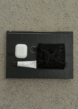 Load image into Gallery viewer, KWANI My Dear Bow Bow Mini Pouch Shiny Black
