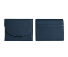 Load image into Gallery viewer, D.LAB Nini Card Wallet Peacock Navy
