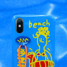 Load image into Gallery viewer, SECOND UNIQUE NAME Sun Case String Glossy Aqua Blue
