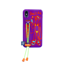 Load image into Gallery viewer, SECOND UNIQUE NAME Sun Case String Glossy Purple
