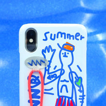 Load image into Gallery viewer, SECOND UNIQUE NAME Sun Case String Glossy White (TWICE use)
