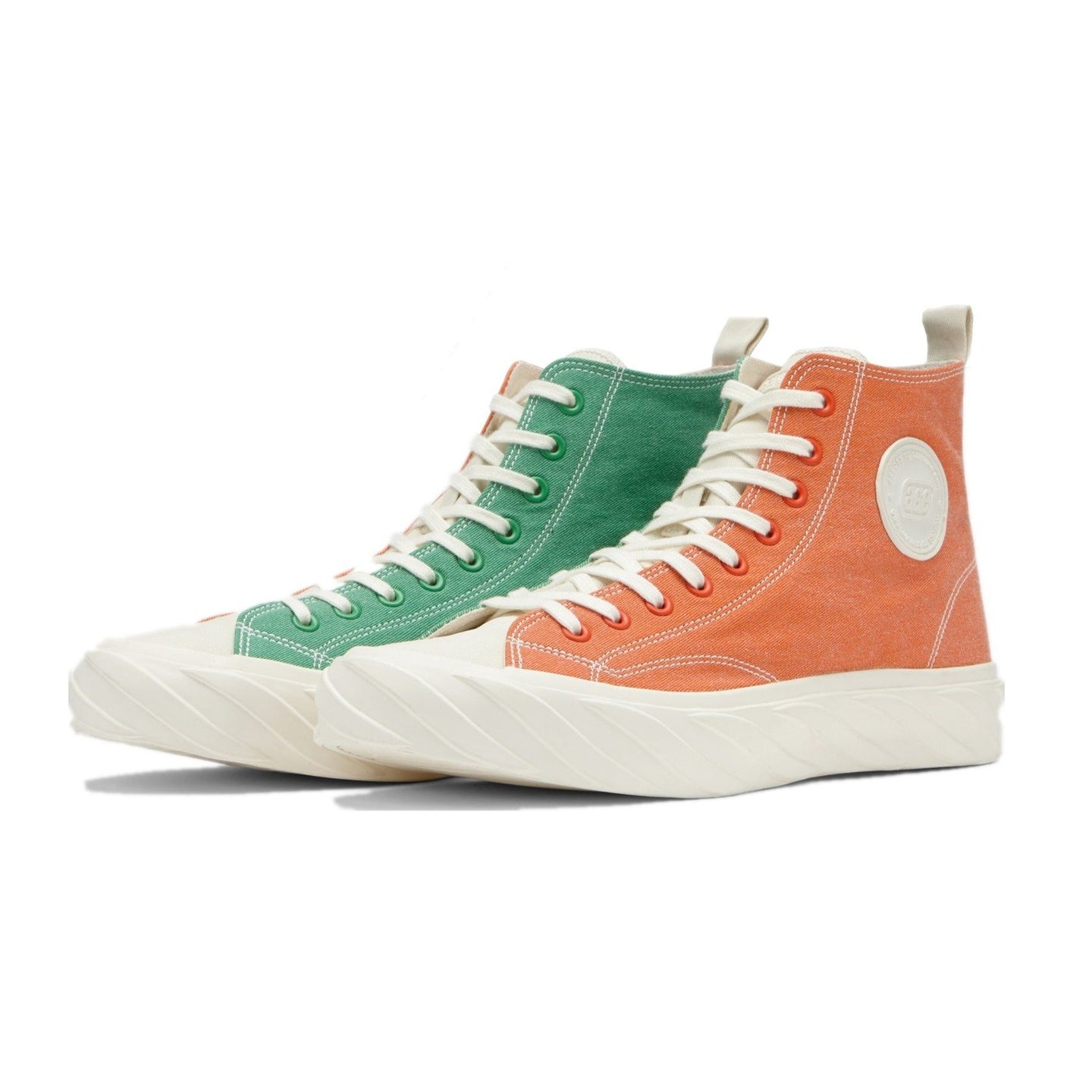 AGE SNEAKERS High Top Canvas Carrot