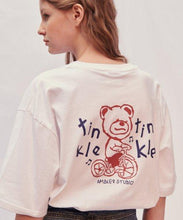 Load image into Gallery viewer, AMBLER Bear T-Shirts_White
