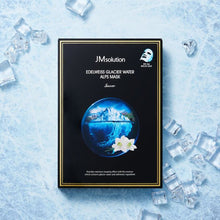 Load image into Gallery viewer, JM SOLUTION Edelweiss Glacier Water Alps Mask  (1 Box of 10 Sheets)
