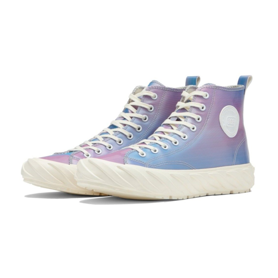 AGE SNEAKERS High Top Canvas Prism Color