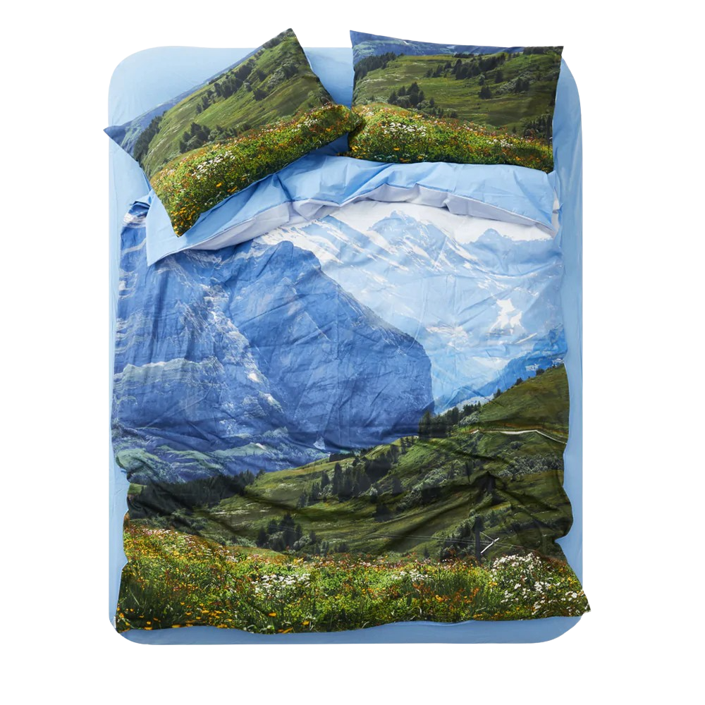 PHOTOZENIAGOODS Bedding Set Swiss Enjoy(3Size)