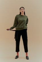 Load image into Gallery viewer, [2022 CAST] CCOMAQUE by DOLSILNAI Ribbon Belt Design Pants Black
