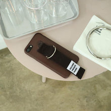 Load image into Gallery viewer, SECOND UNIQUE NAME Sun Case Choco Brown Brown(illust)
