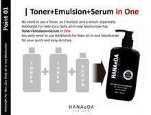 Load image into Gallery viewer, [GGD] HANAeDA FOR MEN CICA Daily all-in-one Moisturizer &amp; Propolis Daily all-in-one Cleanser set

