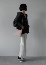 Load image into Gallery viewer, KWANI Square Embossed Bag Mini Tote Pink
