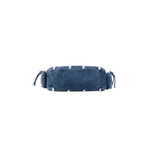 Load image into Gallery viewer, MYSHELL Shell Denim Small Shoulder Bag Blue
