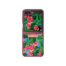 Load image into Gallery viewer, SLBS Toilet Paper Flower Suit Phone Case for Galaxy Z Flip 5
