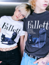 Load image into Gallery viewer, FALLETT Deux Nero Short Sleeve Tee White
