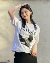 Load image into Gallery viewer, FALLETT Deux Nero Short Sleeve Tee White
