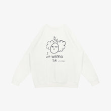 Load image into Gallery viewer, [2023 CAST] CITYBREEZE Talk Over Fit Jenny Sweatshirt_White

