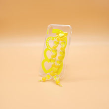 Load image into Gallery viewer, SECOND UNIQUE NAME Sun Case Heart Bubble Yellow
