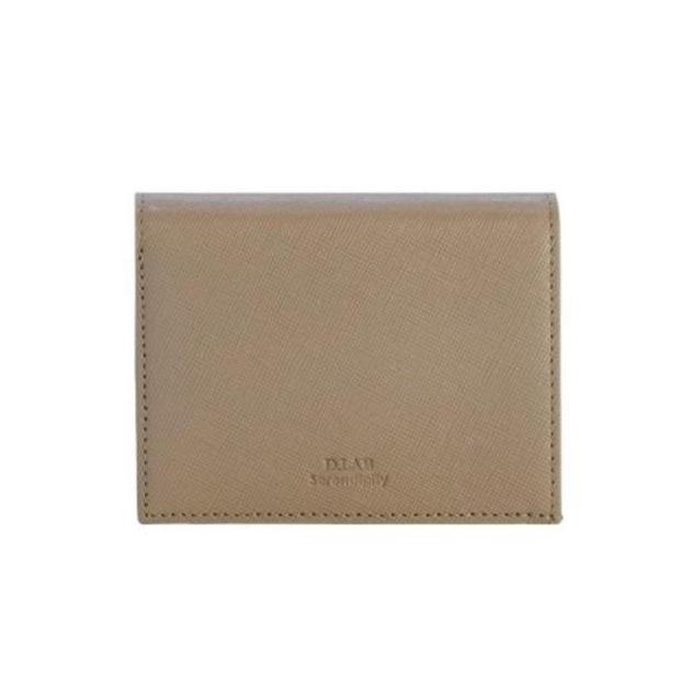 D.LAB Minette Half Wallet Beige