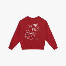 Load image into Gallery viewer, [2023 CAST] CITYBREEZE Call Me Sweat Jenny Sweatshirt_Red
