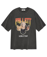 Load image into Gallery viewer, FALLETT Nero Band Short Sleeve Tee Charcoal
