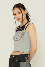 Load image into Gallery viewer, TARGETTO Layered Halterneck Sleeveless Grey (Dreamcatcher Yoohyeon、(G)I-DLE Soyeon&#39;s pick)
