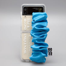 Load image into Gallery viewer, SECOND UNIQUE NAME Sun Case Gobull Band Aqua Blue (Z FLIP3)
