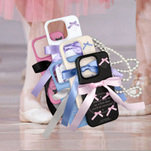 Load image into Gallery viewer, SECOND UNIQUE NAME Ballet Ribbon Case Silver
