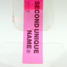 Load image into Gallery viewer, SECOND UNIQUE NAME Sun Case Pvc Clear Neon pink
