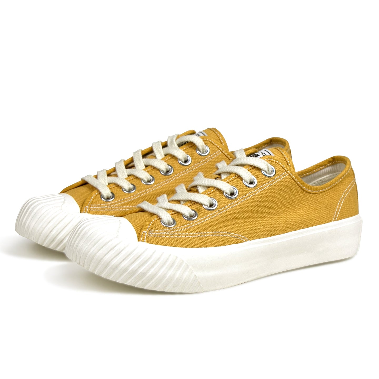 BAKE-SOLE Yeast Sneakers Mustard White