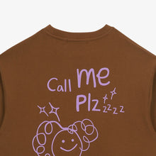 Load image into Gallery viewer, [2023 CAST] CITYBREEZE Call Me Sweat Jenny Sweatshirt_Brown
