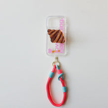 Load image into Gallery viewer, MCRN Finger Tab+Hand Strap Cherry Mint Set
