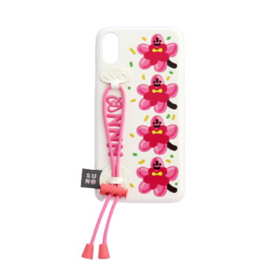 SECOND UNIQUE NAME  Sun Case String Glossy Pink Lily