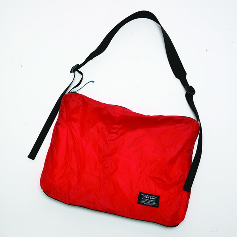 OVER LAB_Another_High_Large_Sacoche Bag_RED