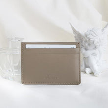 Load image into Gallery viewer, D.LAB Bello Simple Card Wallet Beige
