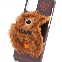 Load image into Gallery viewer, SECOND UNIQUE NAME Sun Case Patch Fleece Bear Maple Brown
